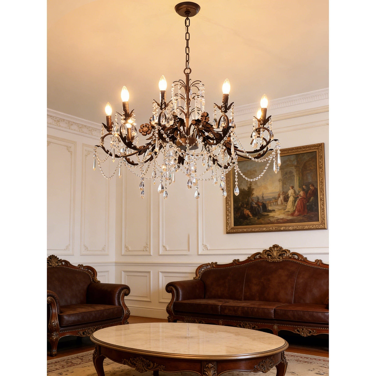 Somna Floral Chandelier