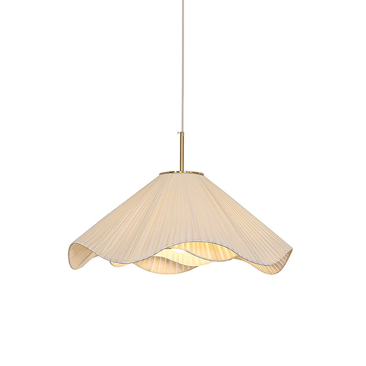 Drift Minimalist Fabric Pendant Light