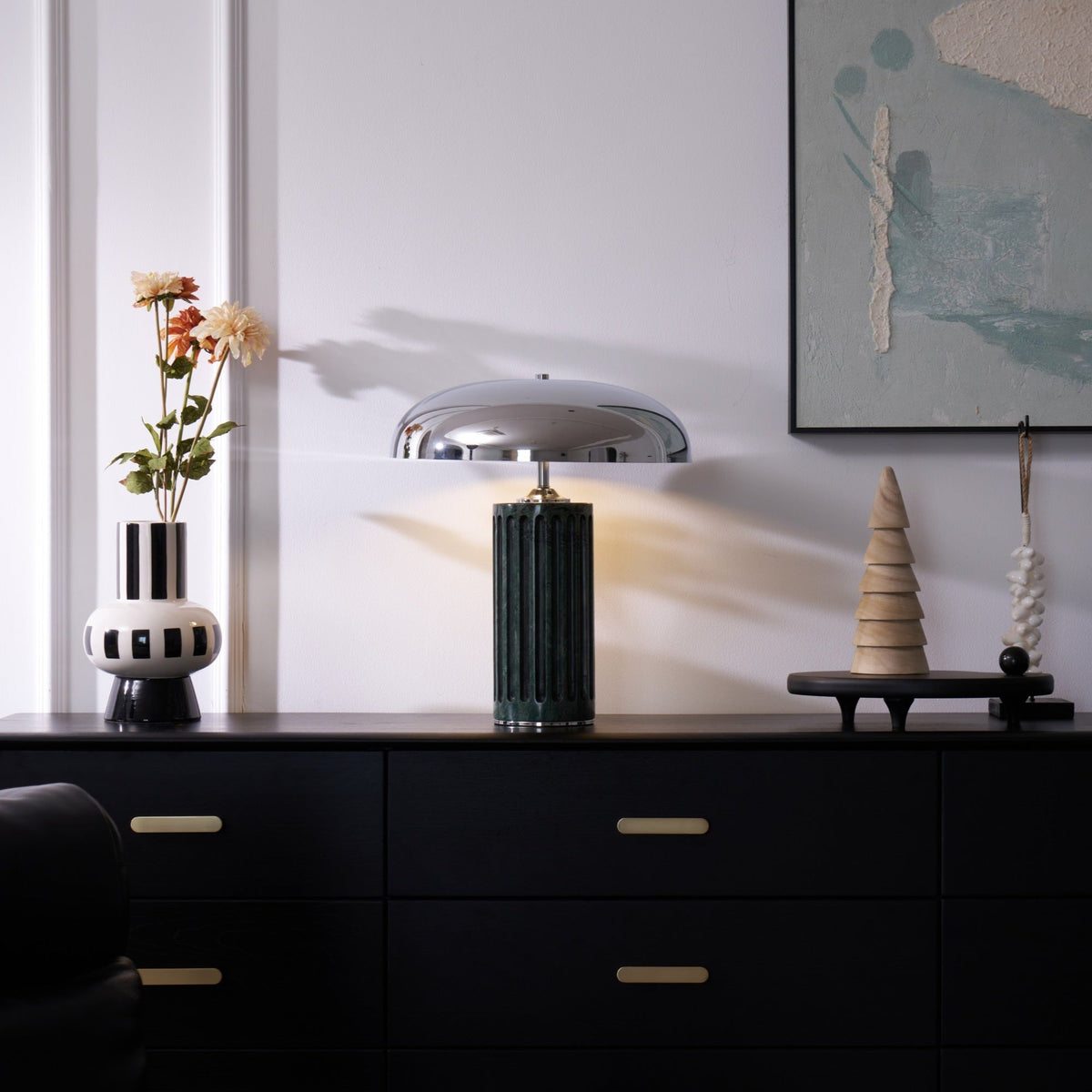 Zenith Modern Marble Table Lamp