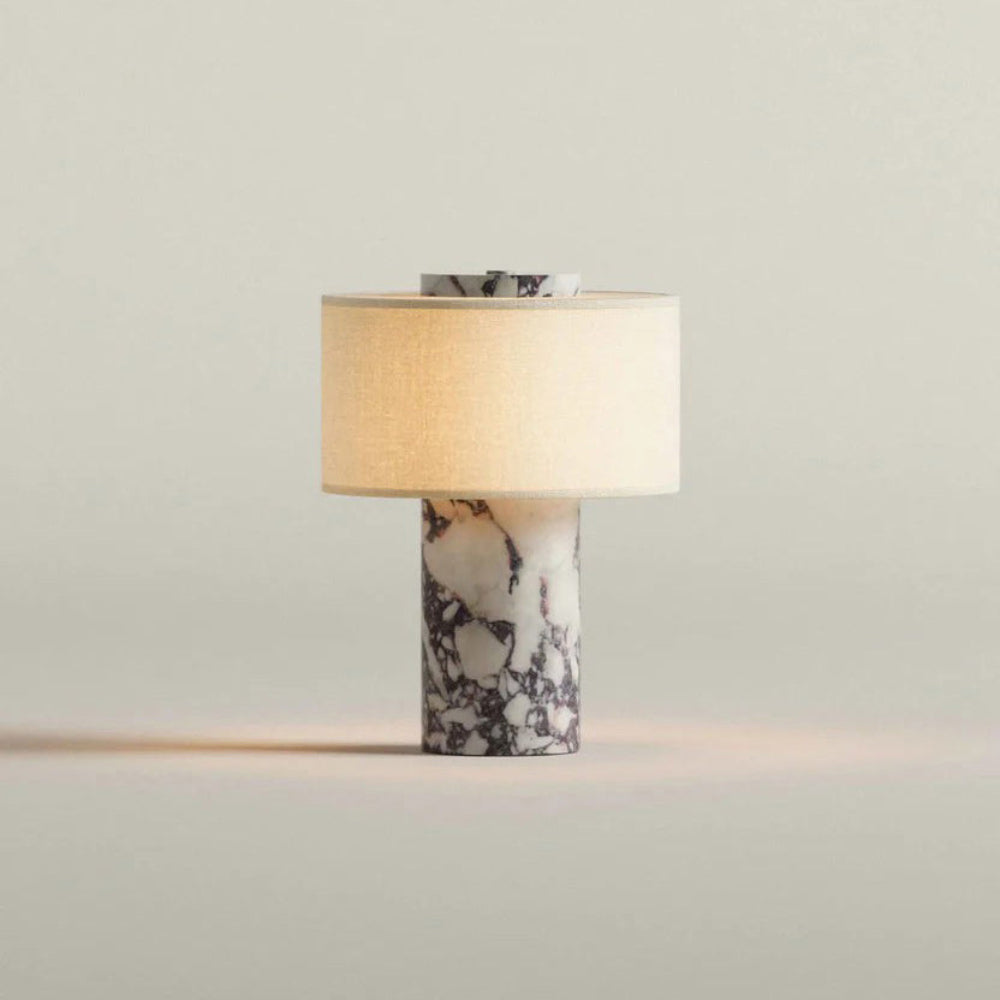 Quenby Marble Portable Table Lamp