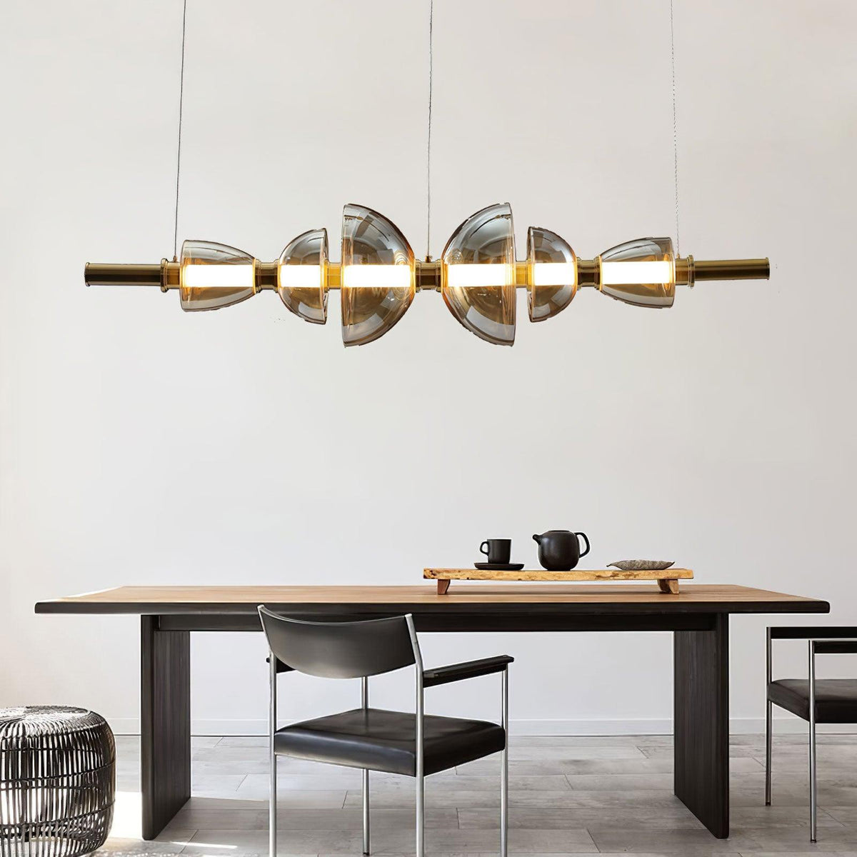 Celand Contemporar Glass Pendant Lamp