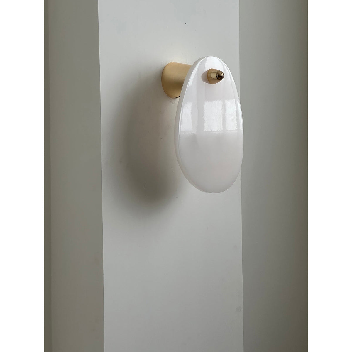 Norduvys Modern Luxurious  Metal Marble Wall Lamp