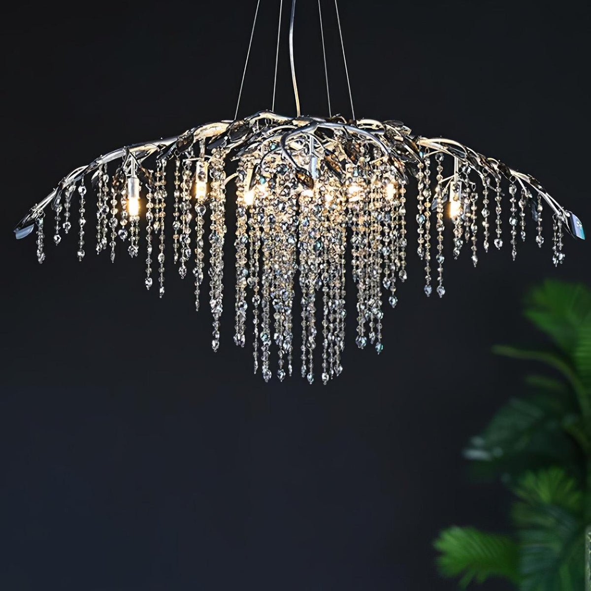 Luxiiel Postmodern Luxury Twilight Crystal Chandelier