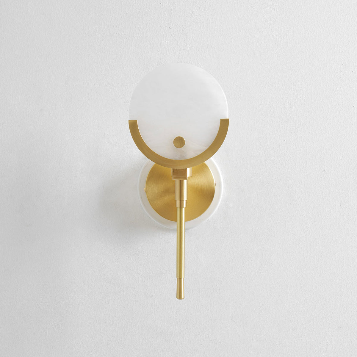 Keden Cradle Alabaster Globe Indoor Wall Light