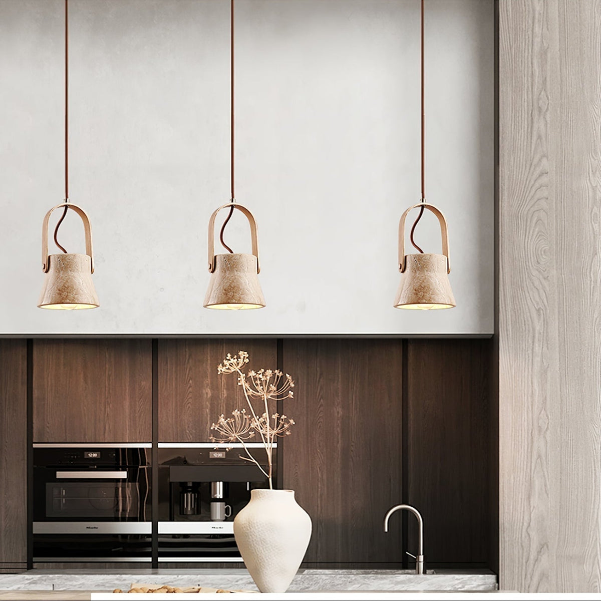 Frix Travertine Pendant Light