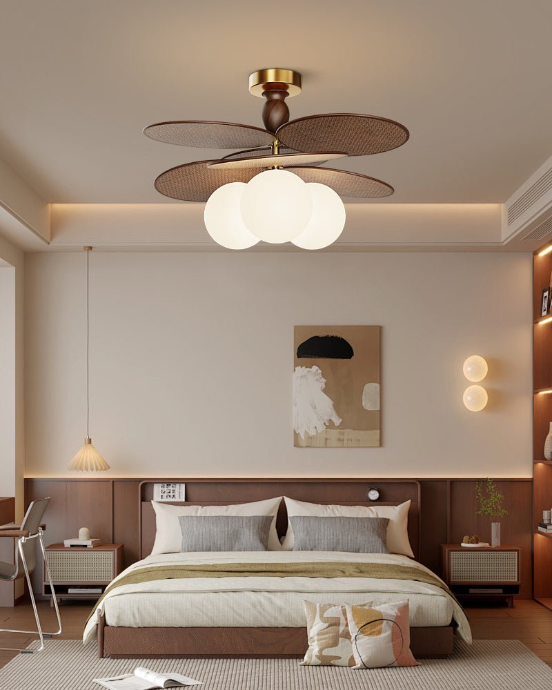 Gihya Art Deco Flush Mount Ceiling Light