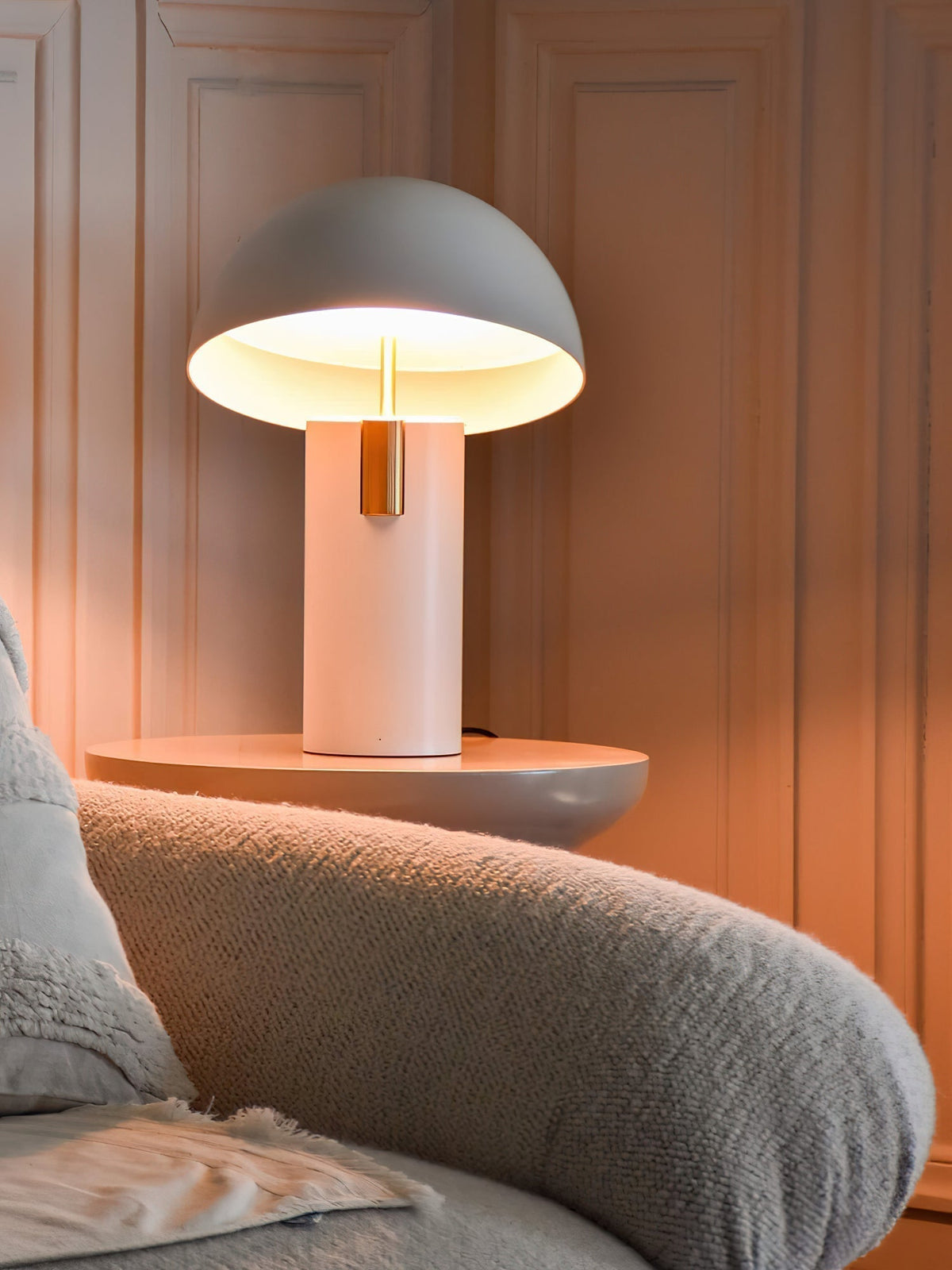 Veroca Steel Industrial Table Lamp