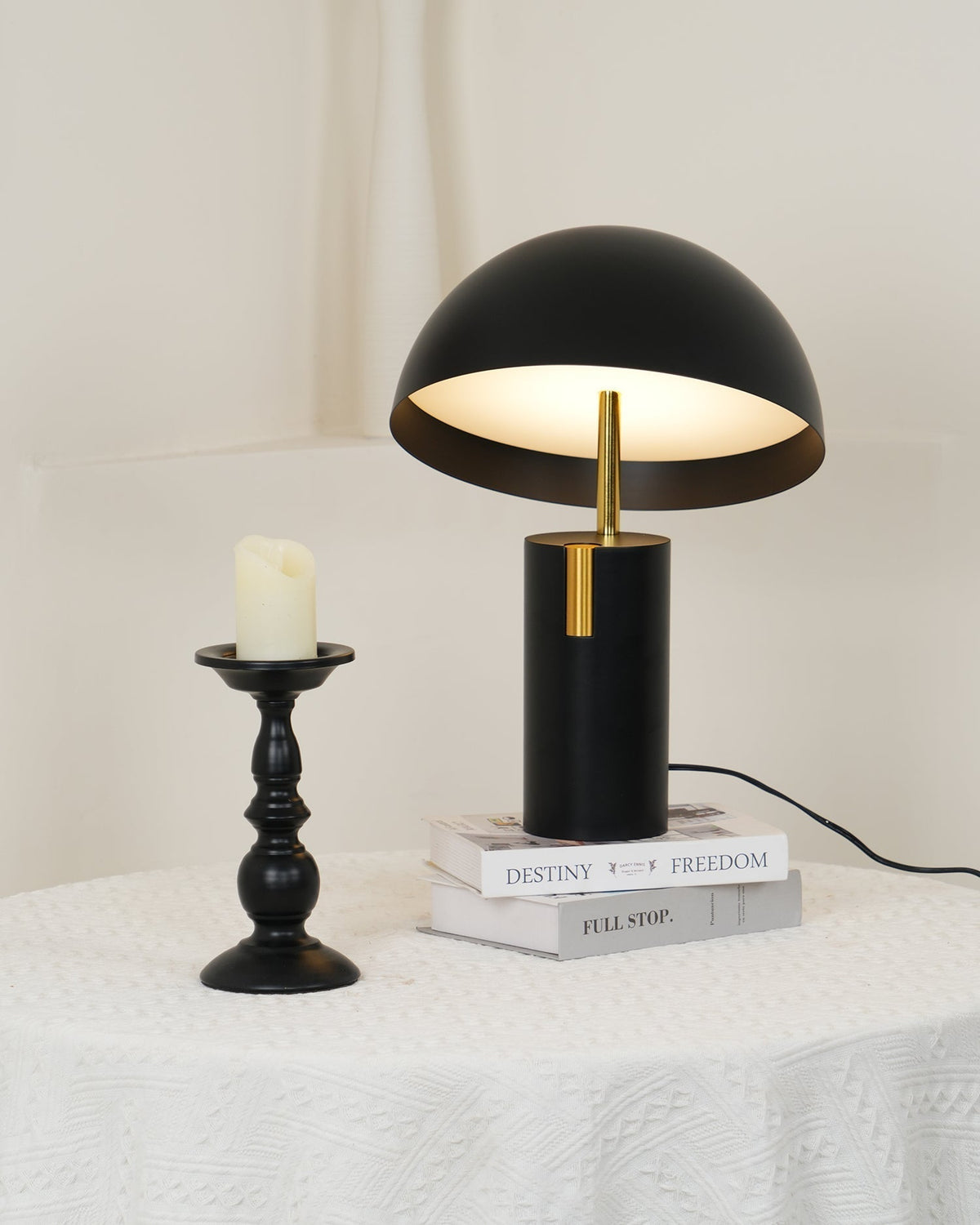 Veroca Steel Industrial Table Lamp
