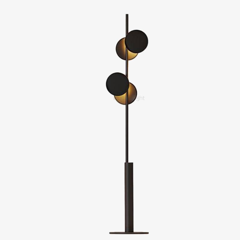 Munell Black Acrylic Floor Lamp
