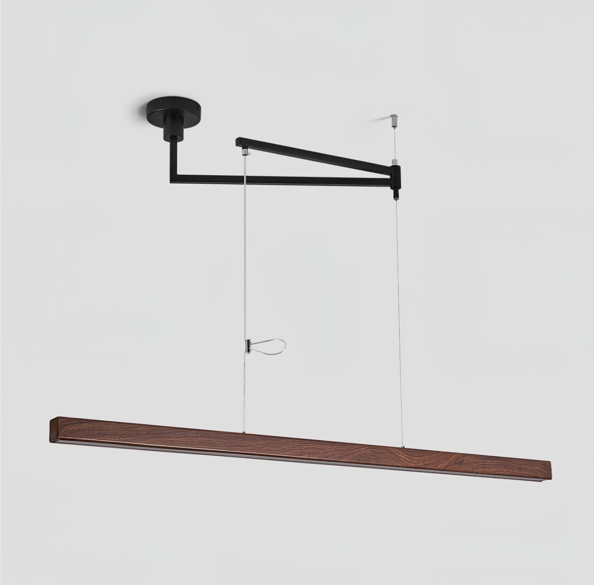 Sorva Swing Arm Linear Pendant Light
