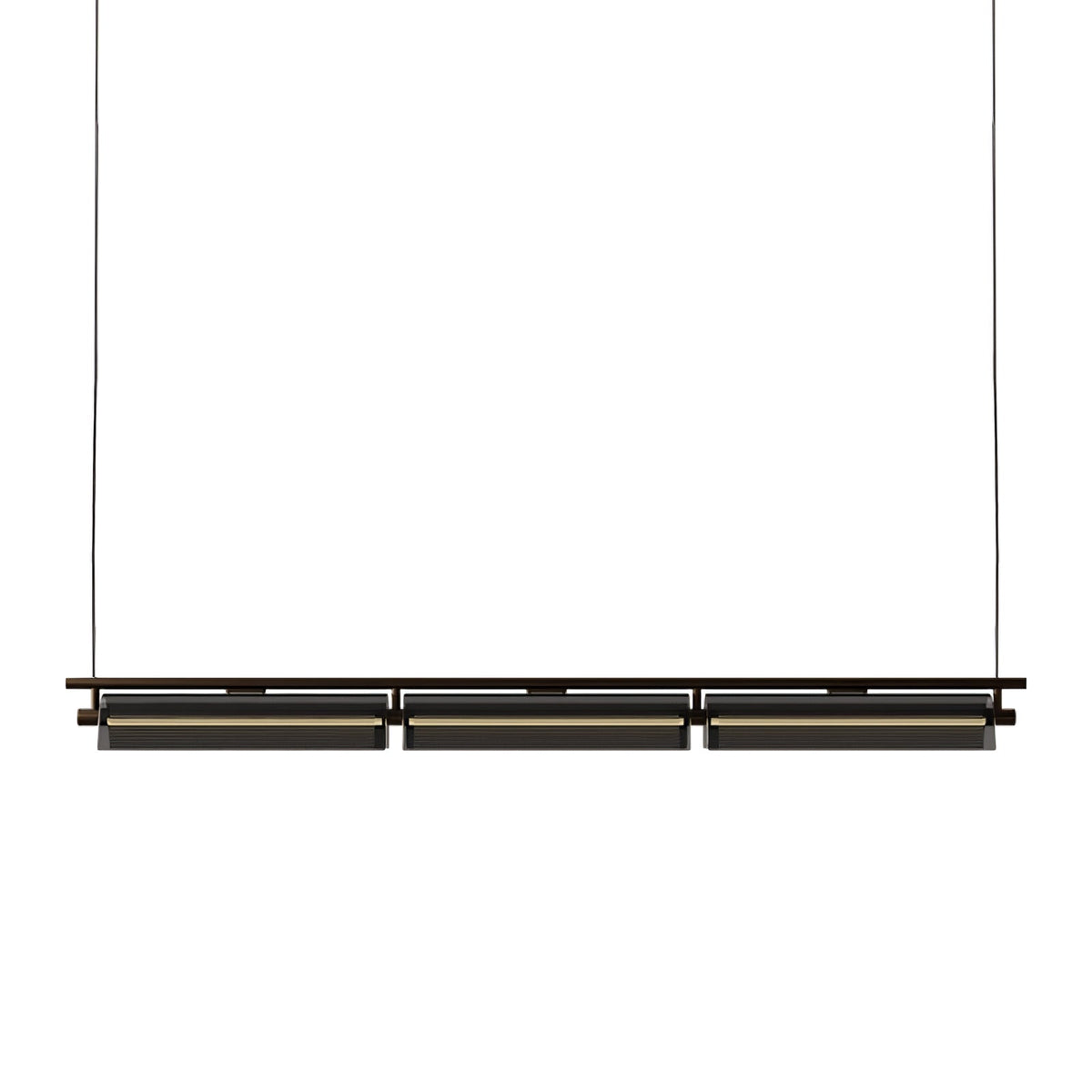 Veliian Chandelier Smoky Glass Modern