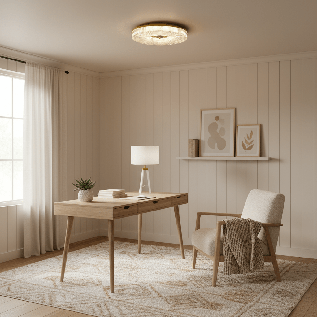 Enwen Ayla LED Flush Mount Ceiling Light