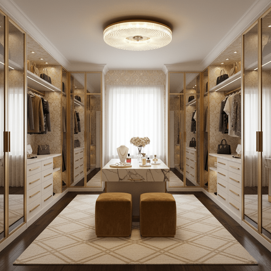 Enwen Ayla LED Flush Mount Ceiling Light