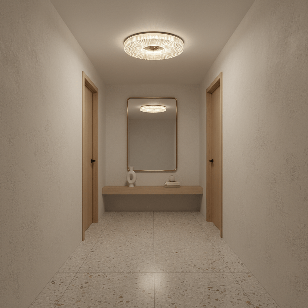 Enwen Ayla LED Flush Mount Ceiling Light