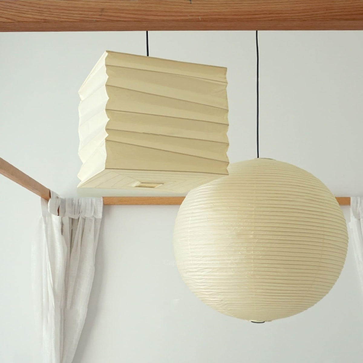 Eulien Paper Traditional Pendant Lamp