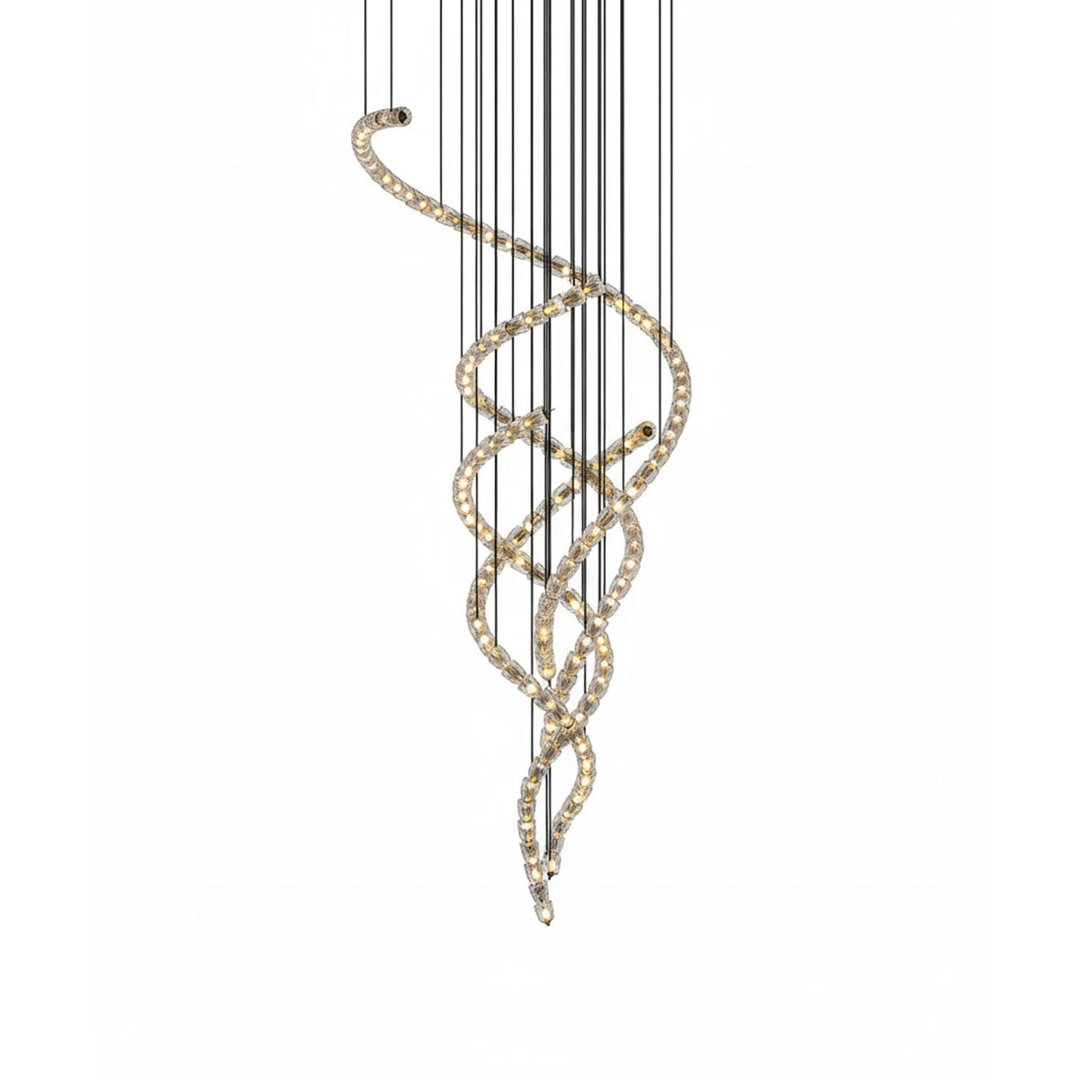 Nexus Gold  Crystal Chandelier