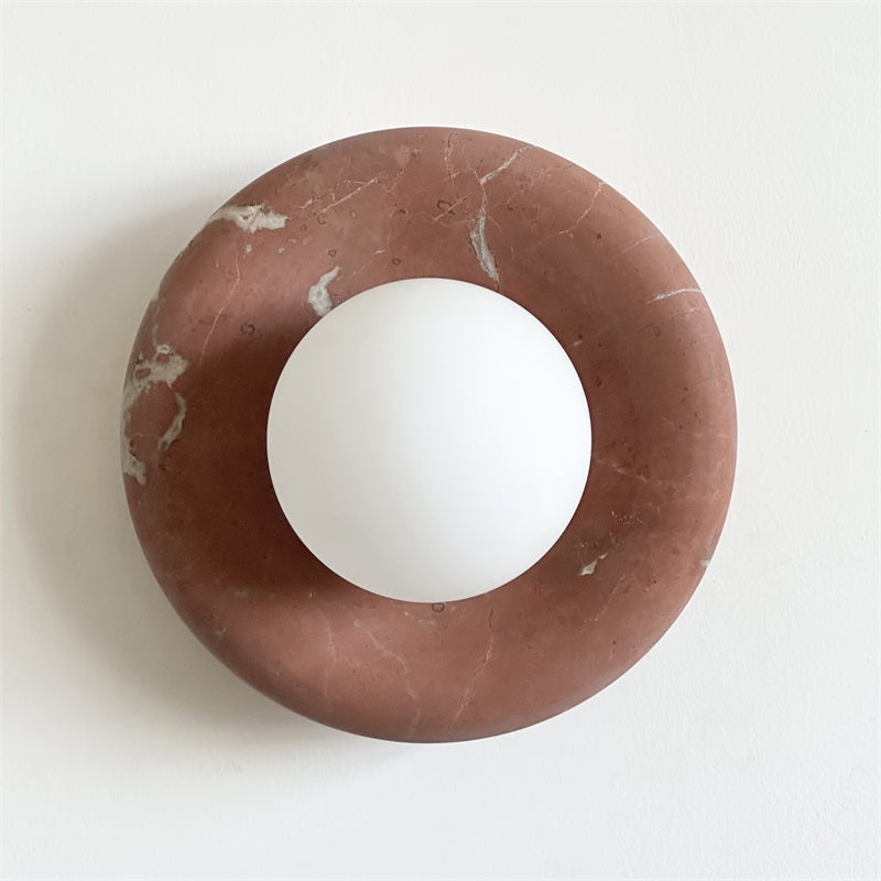 Amaris Marble Indoor Wall Sconce