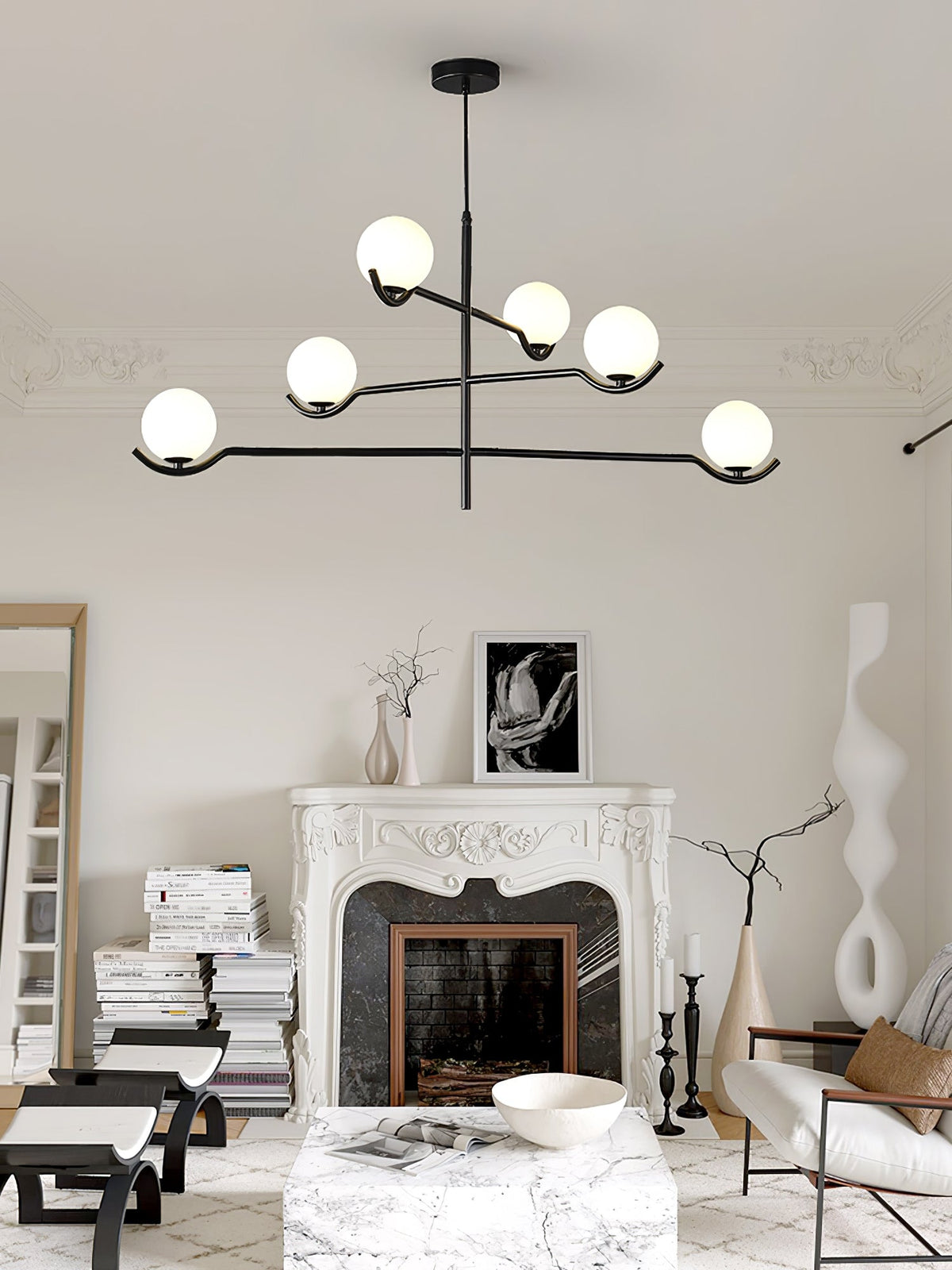 Bora Minimalist Glass Pendant Light