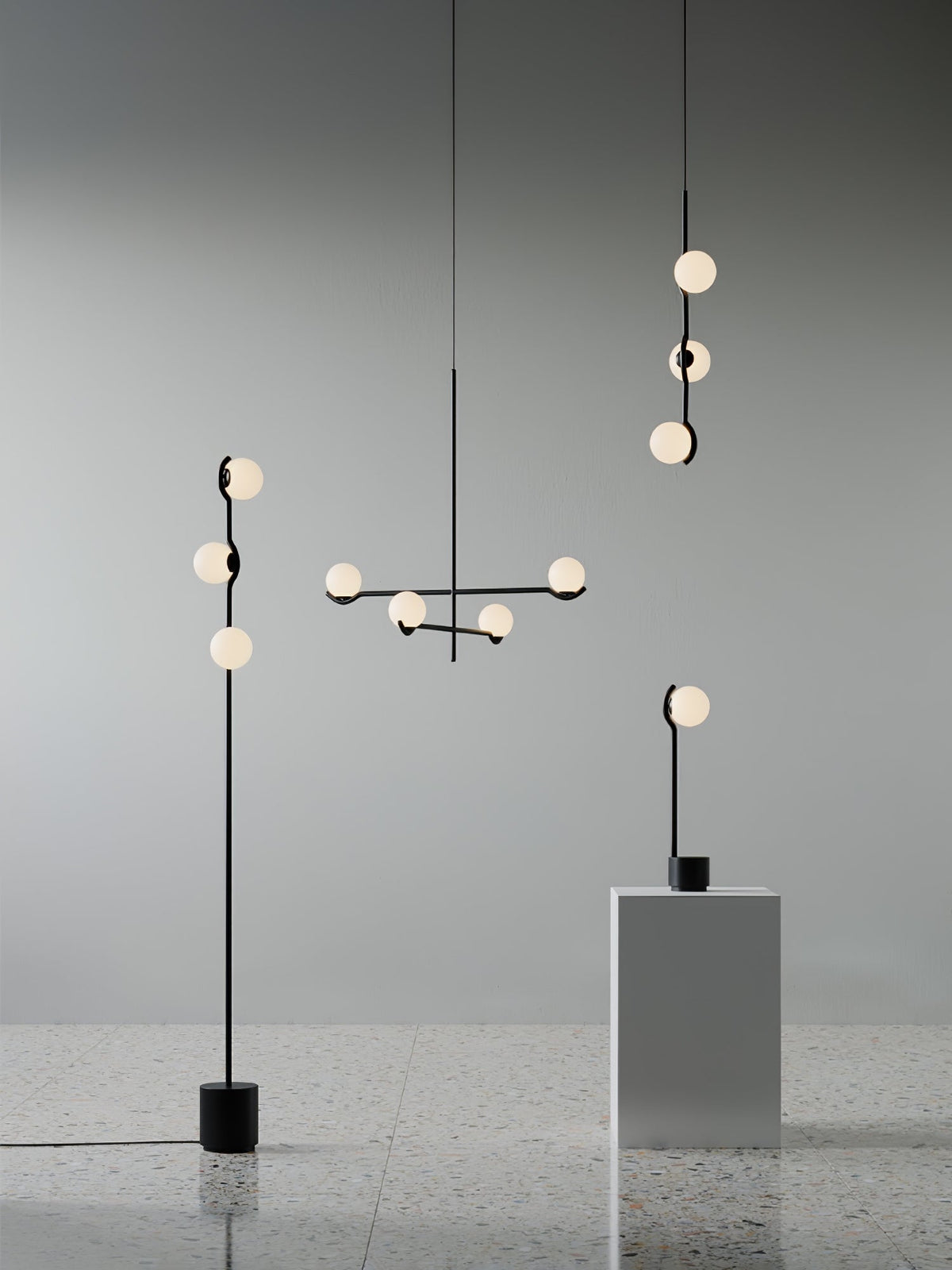 Bora Minimalist Glass Pendant Light
