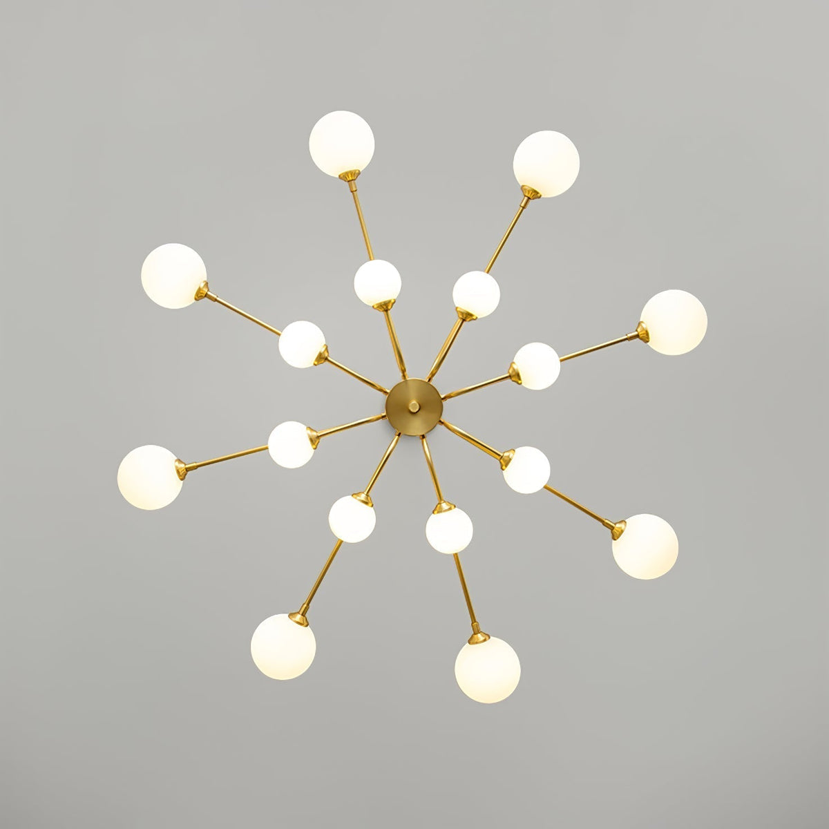 Wace Chandelier Globe Arm Modern