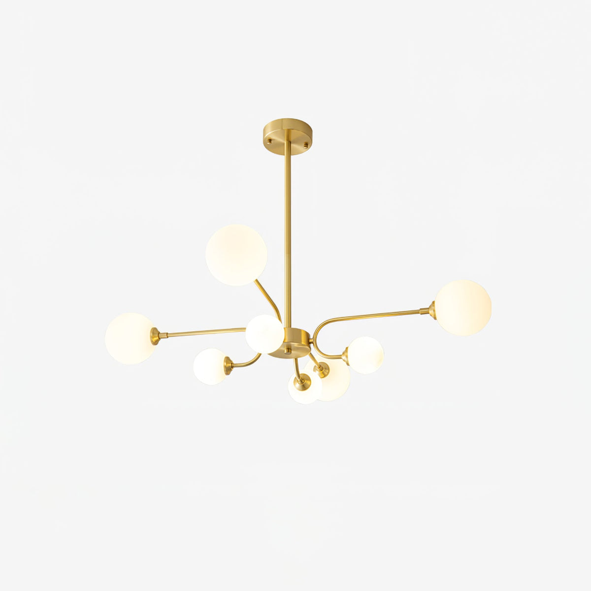 Wace Chandelier Globe Arm Modern