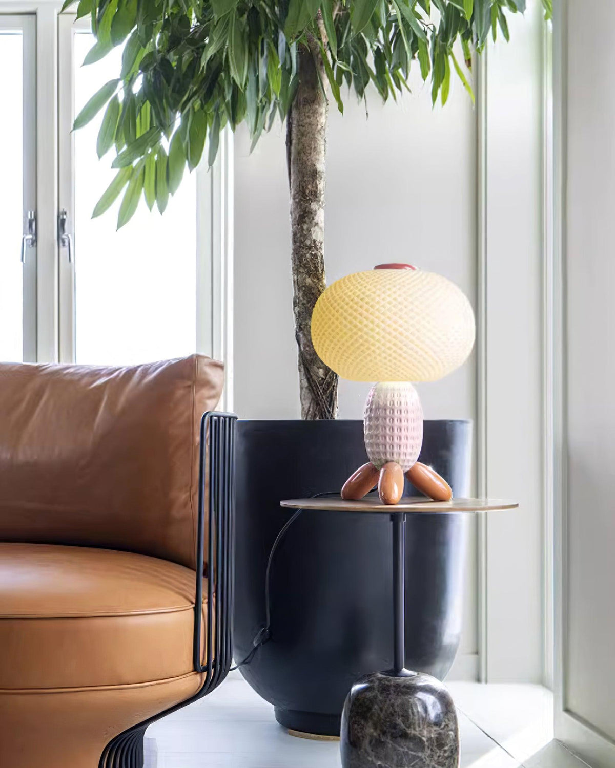 Eirarielle Modern Glass Table Lamp