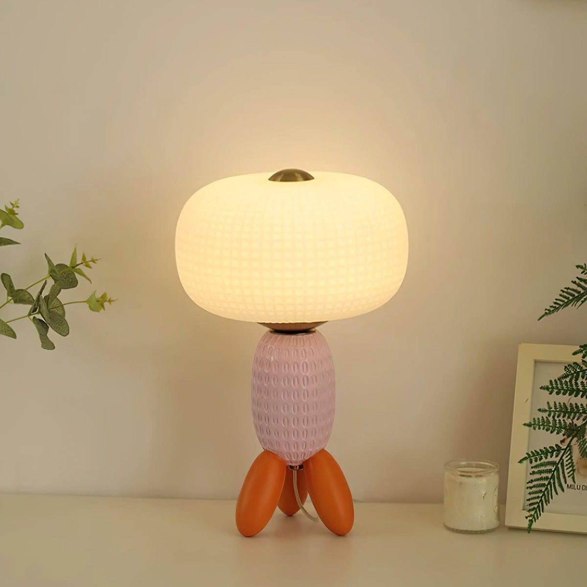 Eirarielle Modern Glass Table Lamp
