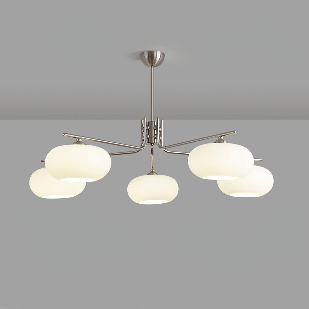 Deloz Chandelier Industrial 5-Light Modern