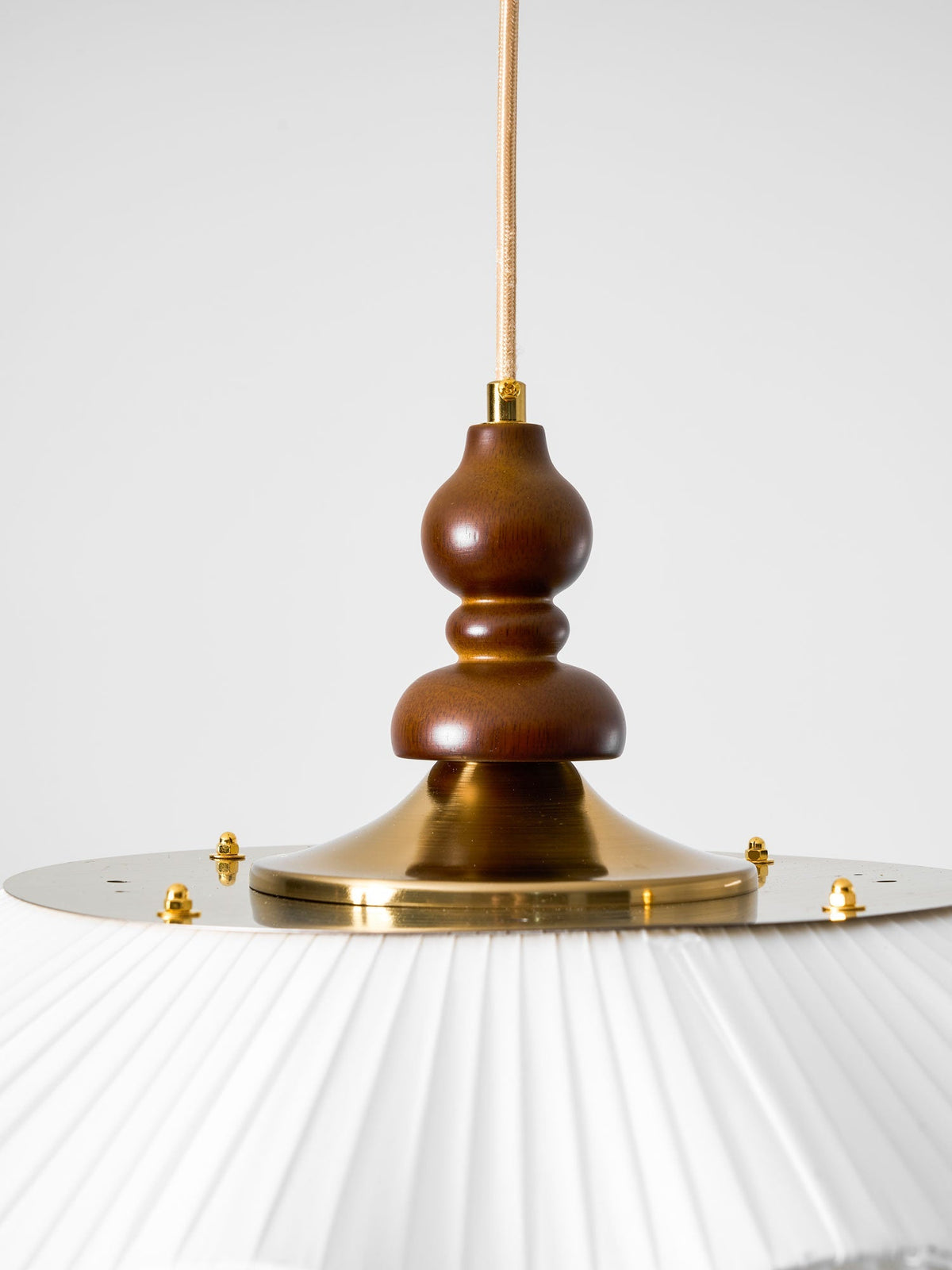 Pibel Belle Epoque Pleated Pendant Light