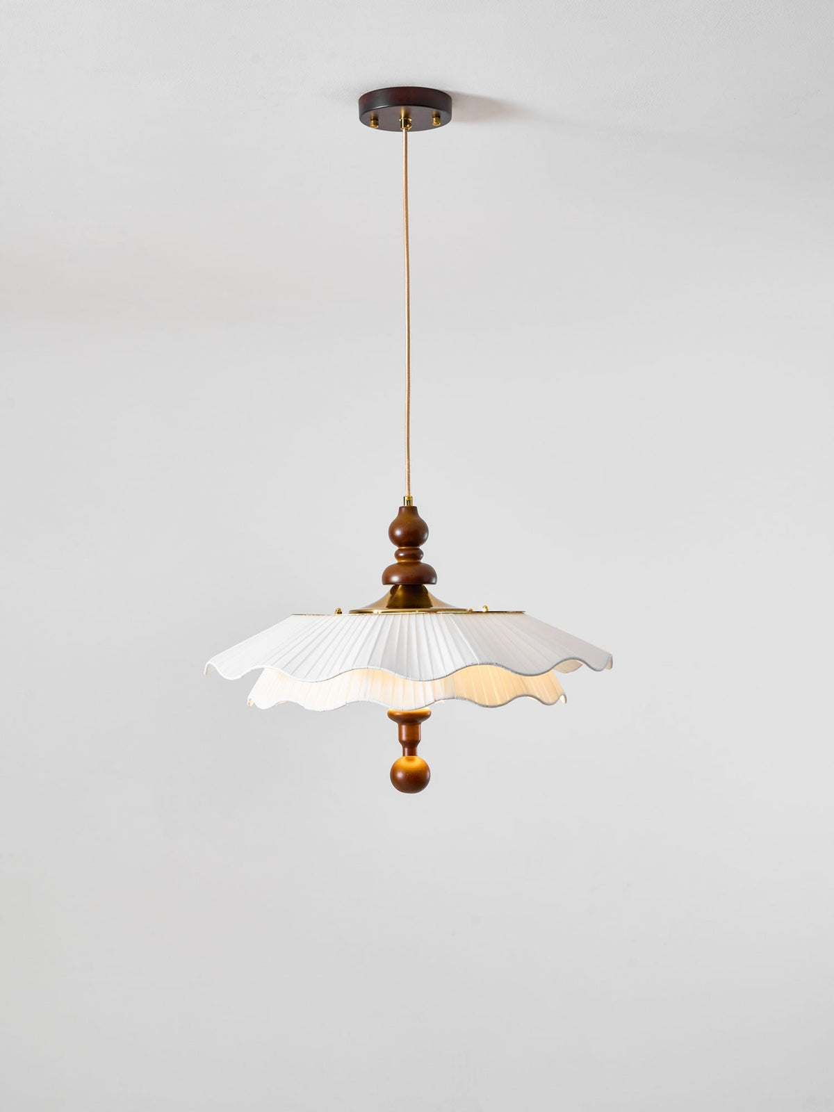 Pibel Belle Epoque Pleated Pendant Light