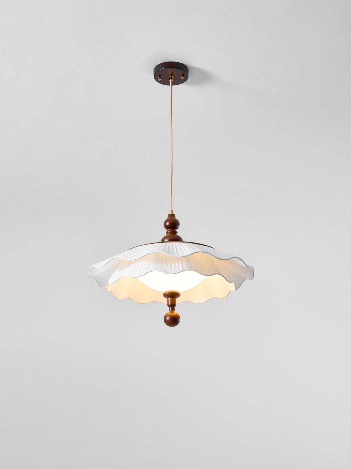 Pibel Belle Epoque Pleated Pendant Light
