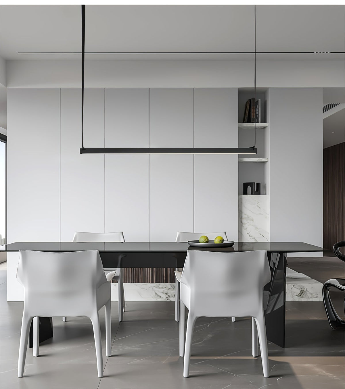 Gideon Minimalist  Linear Pendant Light