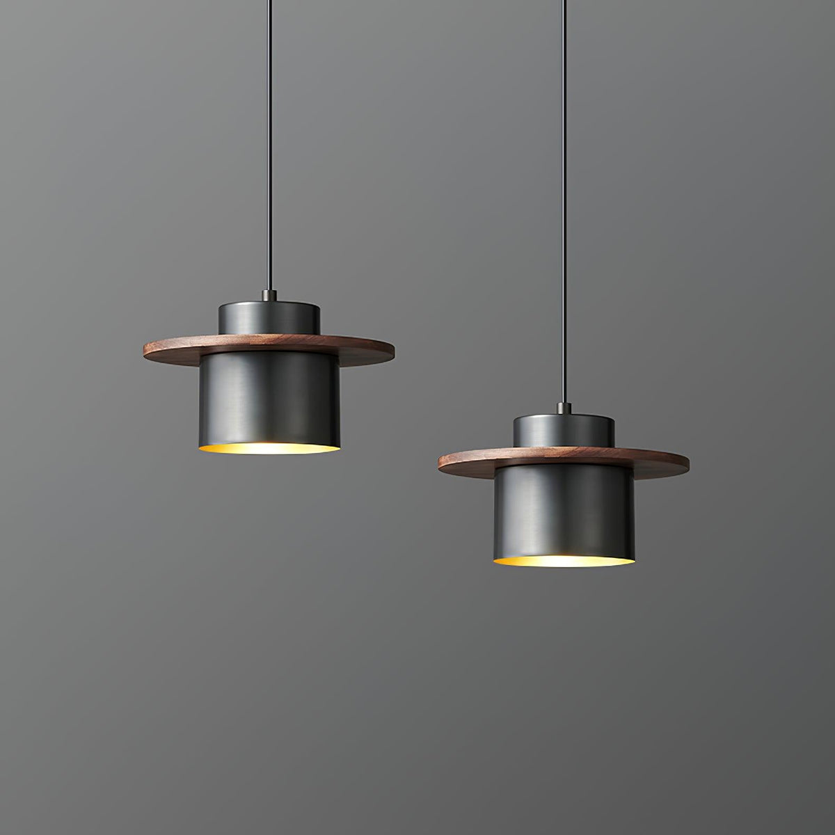 Auririra Industrial Brass Pendant Light