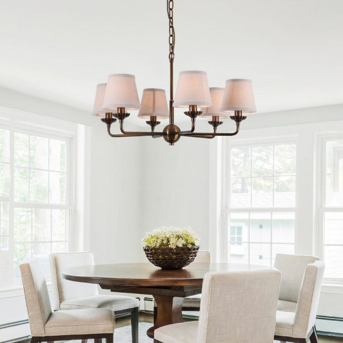 Hamei Brass Chandelier