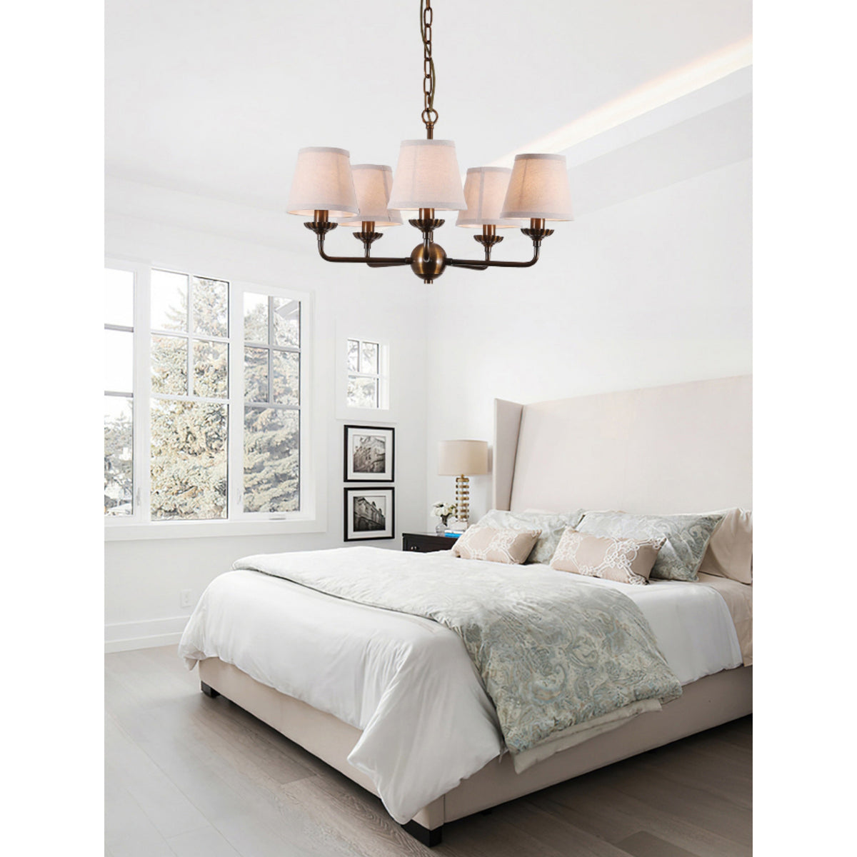 Hamei Brass Chandelier