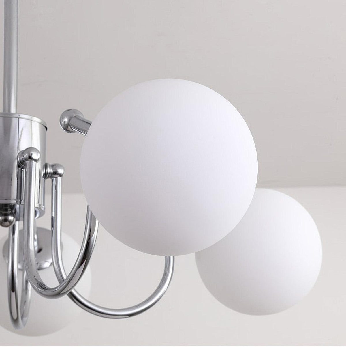 Tave Chandelier Globe Chrome Modern
