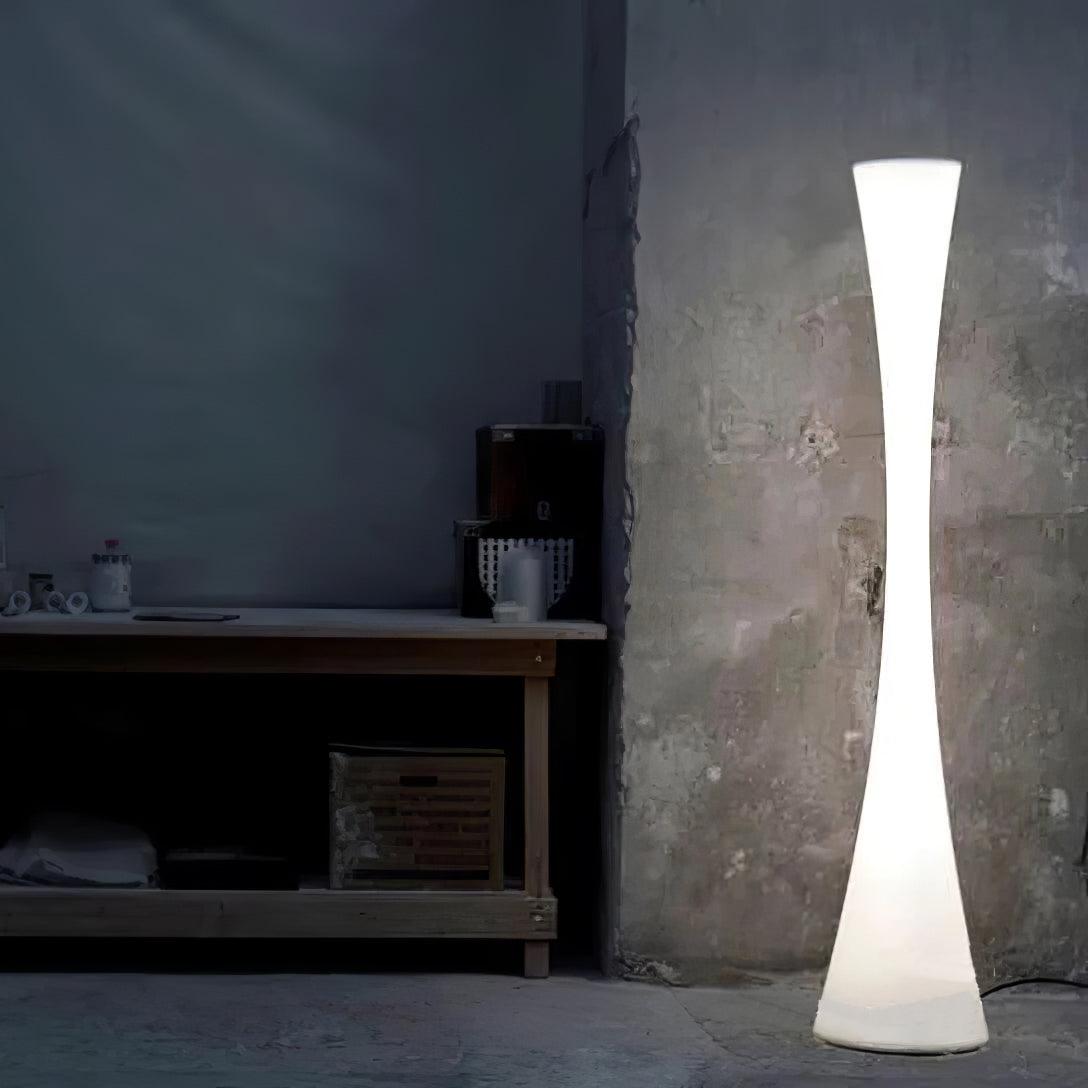 Orelanora Floor Lamp White Modern