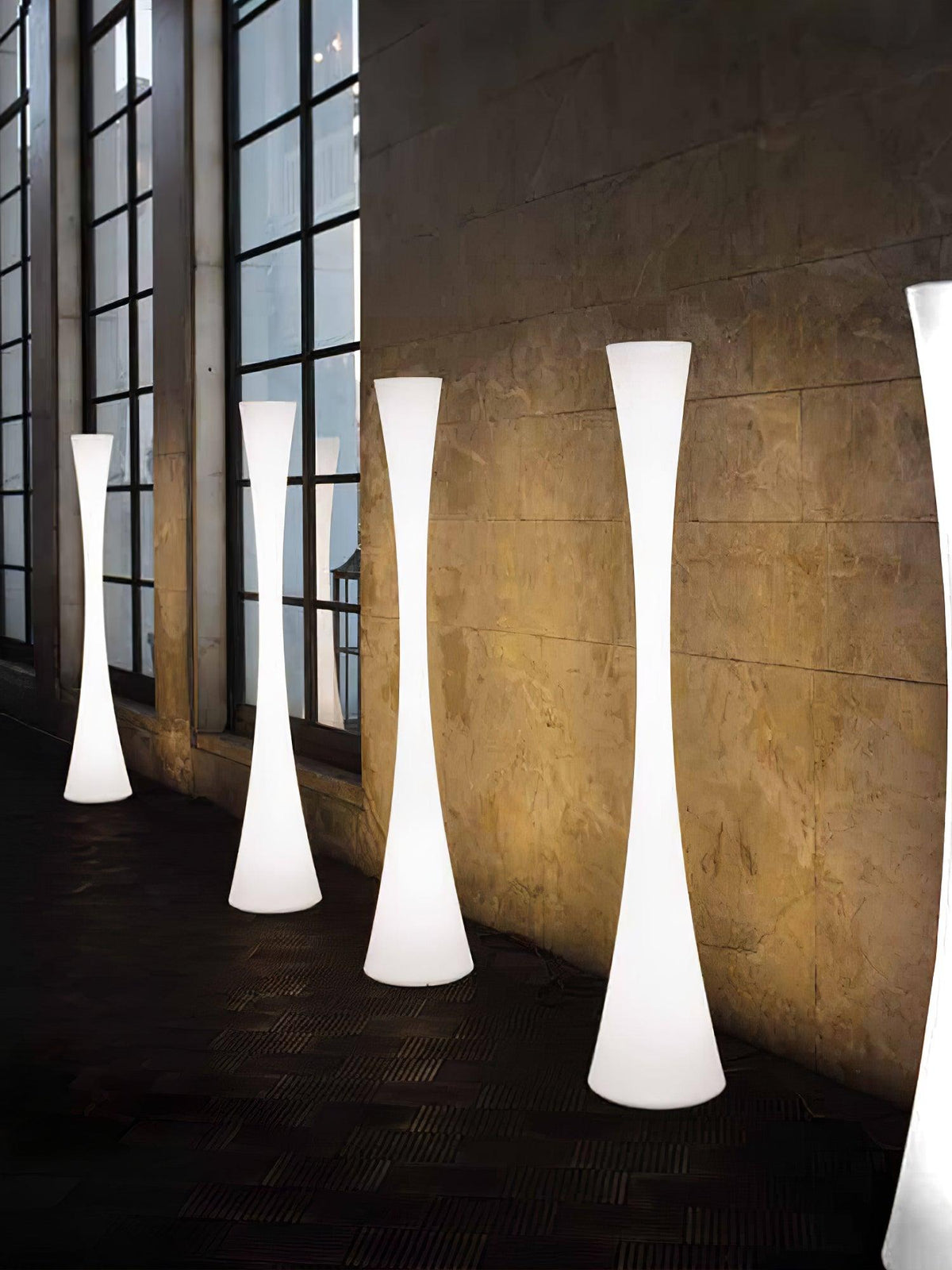 Orelanora Floor Lamp White Modern