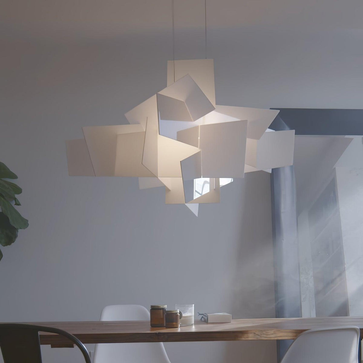 Ultalus Origami Starburst Pendant Light