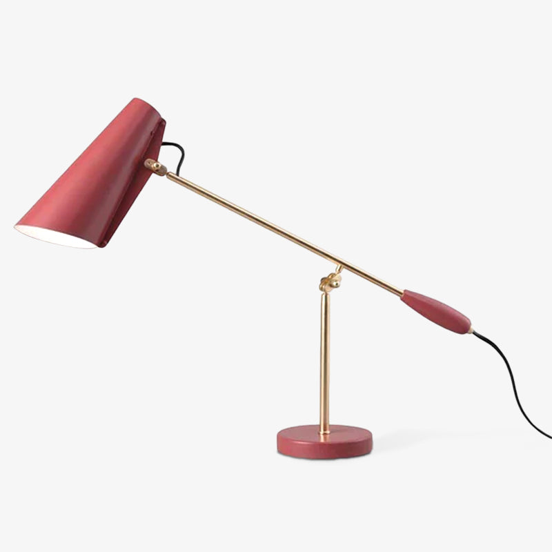 Orbix Steel Mid-Century Table Lamp