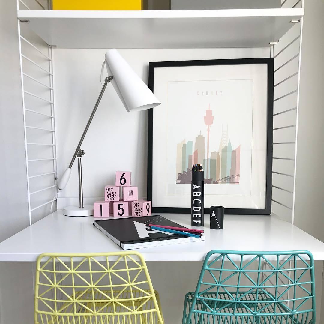 Orbix Steel Mid-Century Table Lamp