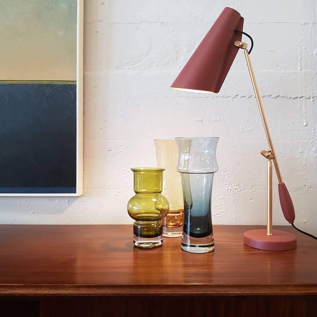 Orbix Steel Mid-Century Table Lamp