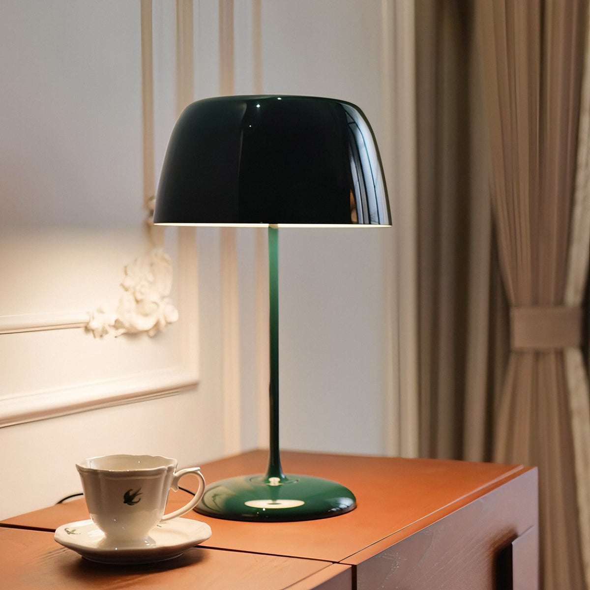 Ravenswood Mushroom Glass Table Lamp