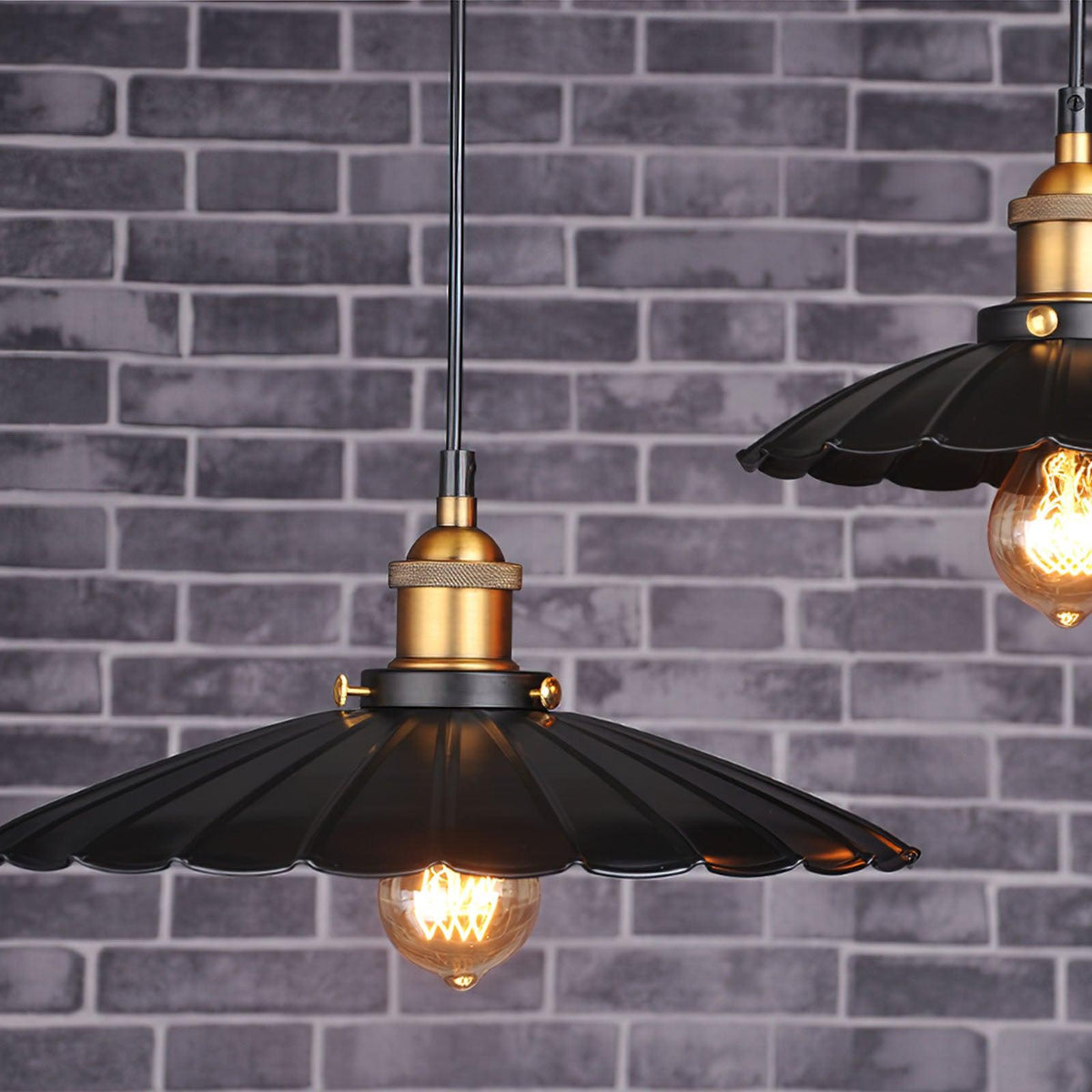 Valaine Contemporary Iron Pendant Light