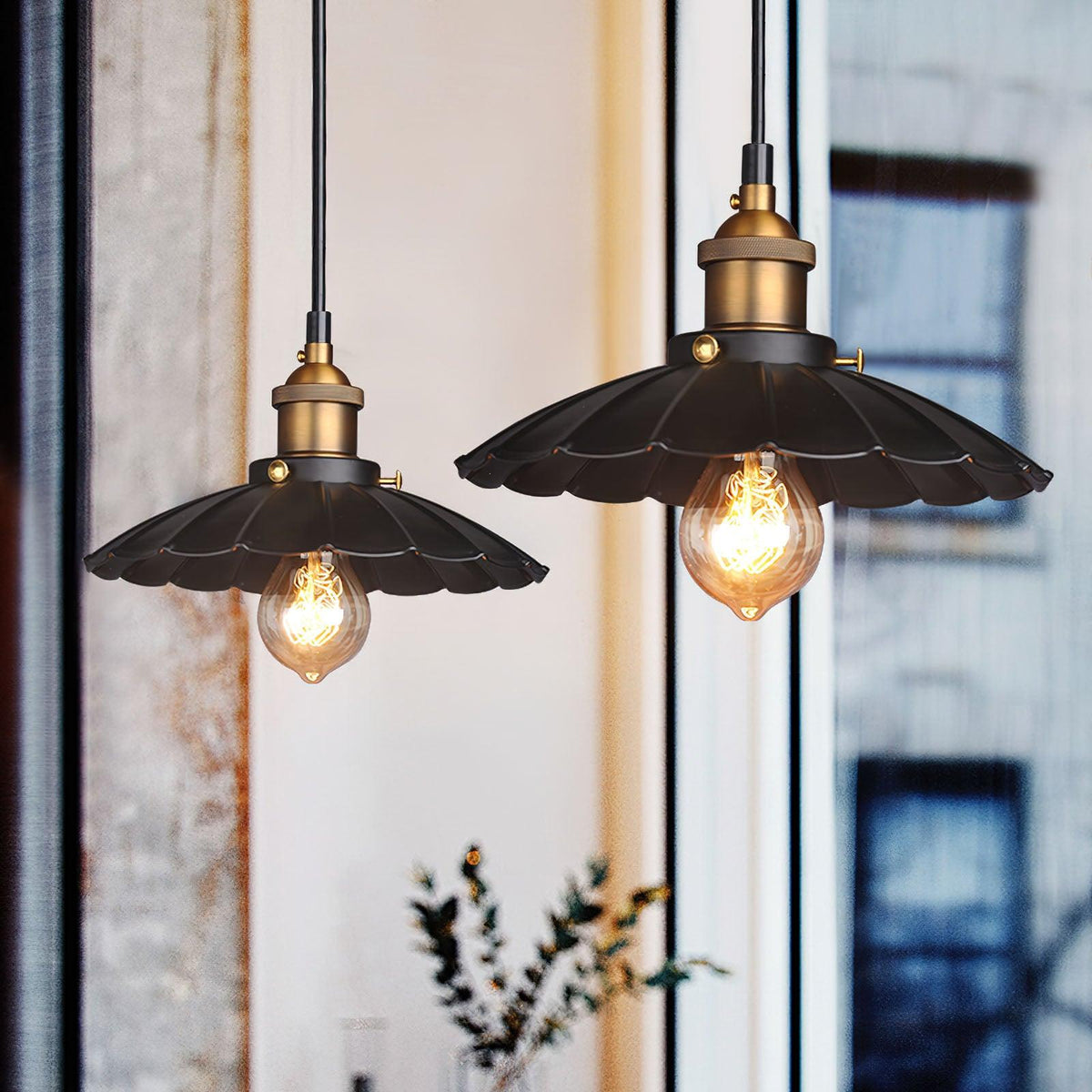 Valaine Contemporary Iron Pendant Light