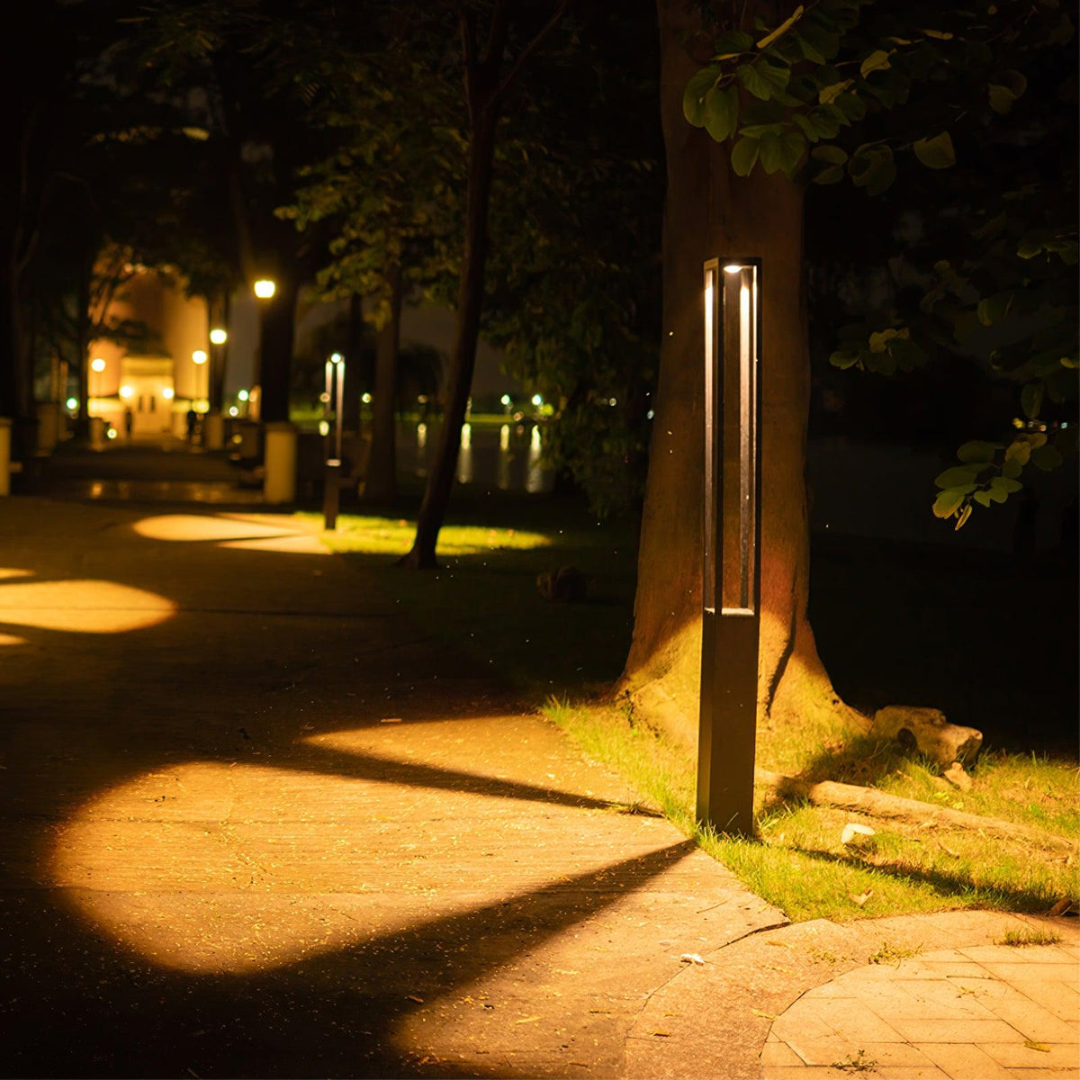 Qisken Column Floor Lamp