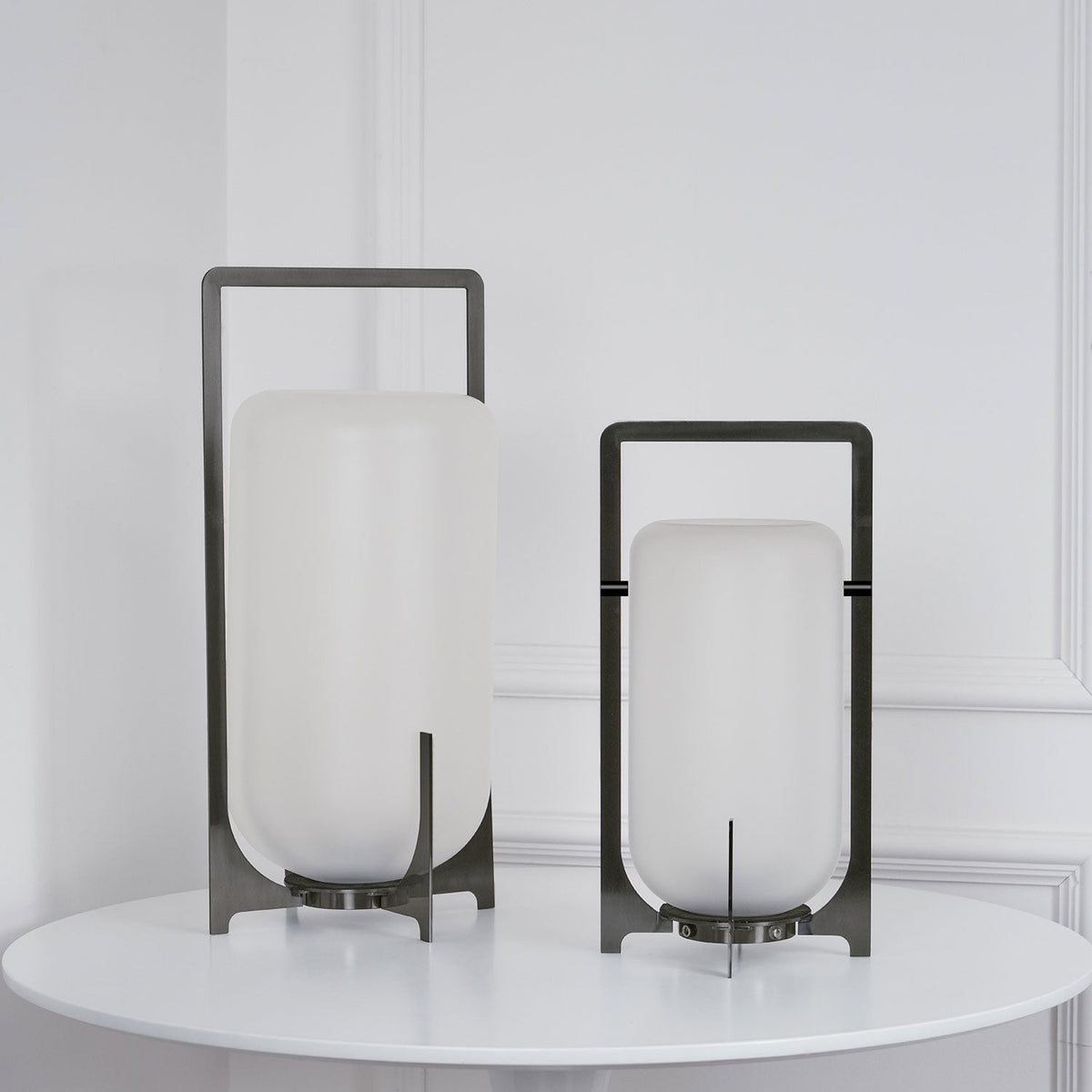 Orinenelle Steel Plastic Minimalist Table Lamp