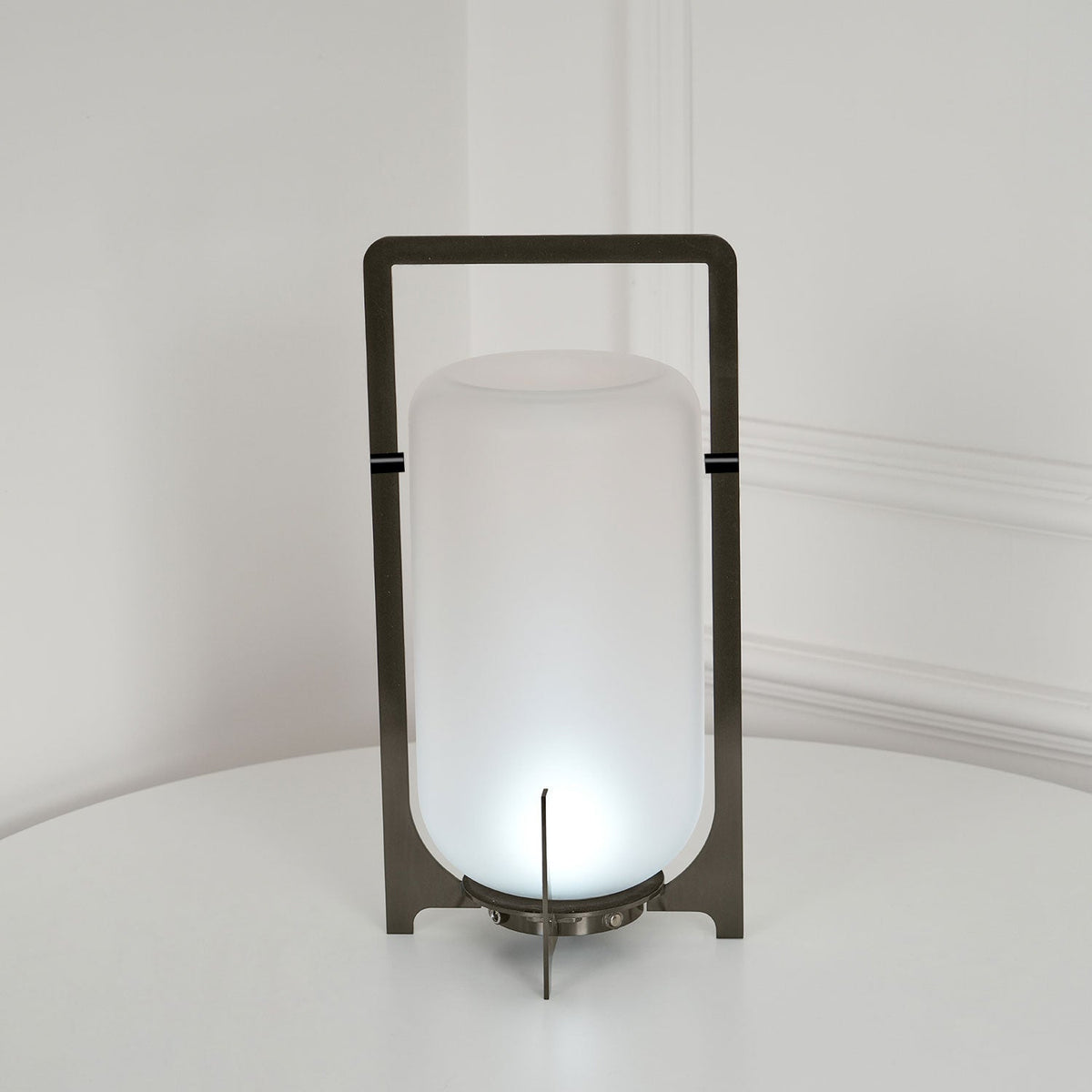 Orinenelle Steel Plastic Minimalist Table Lamp