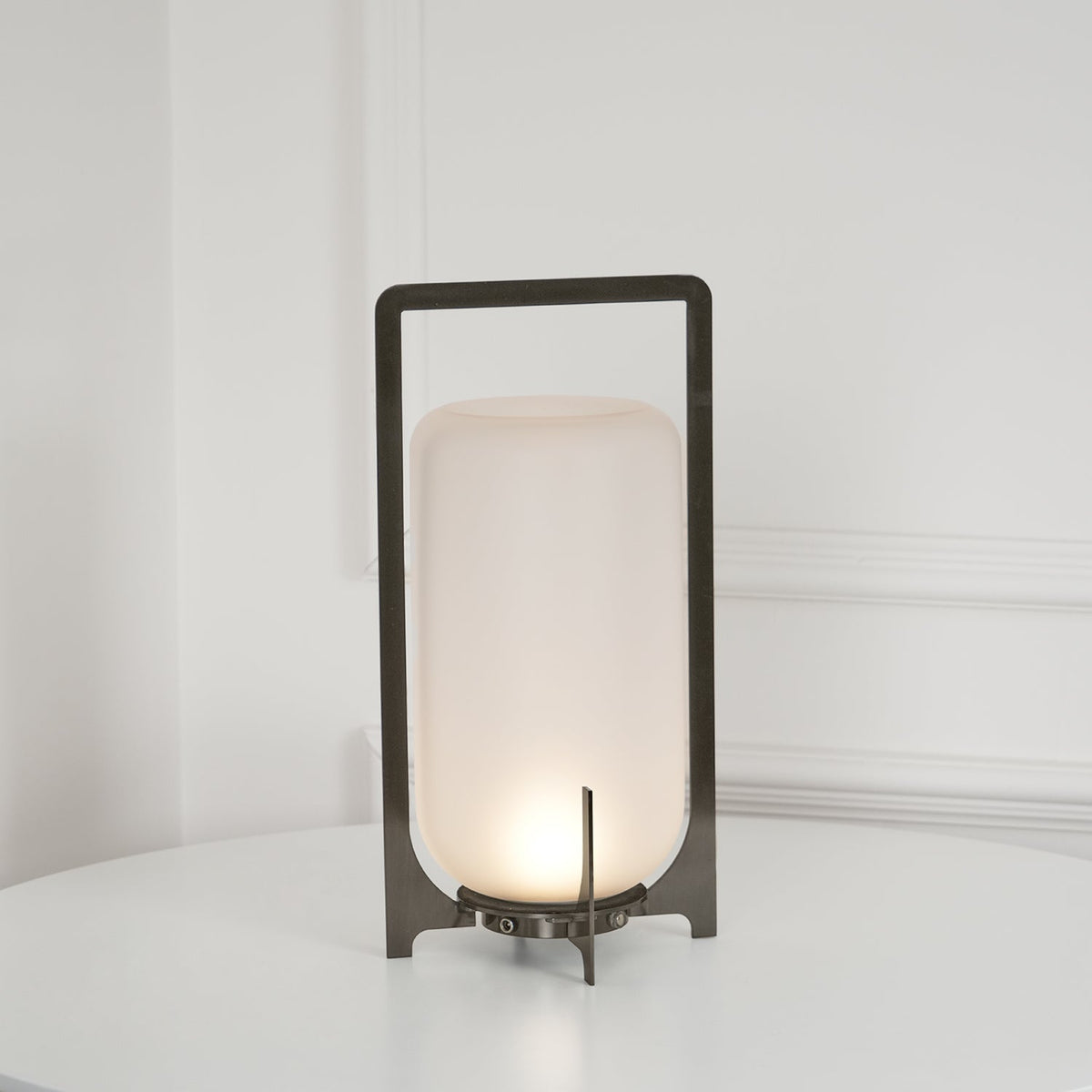 Orinenelle Steel Plastic Minimalist Table Lamp
