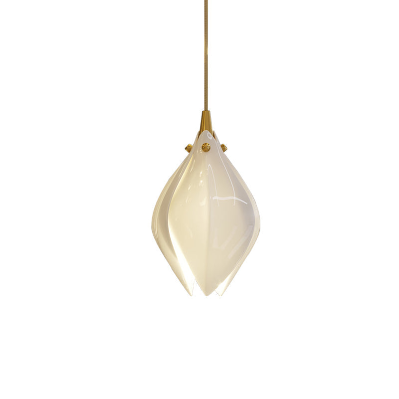Tessa Pendant Lamp White Floral Ceramic